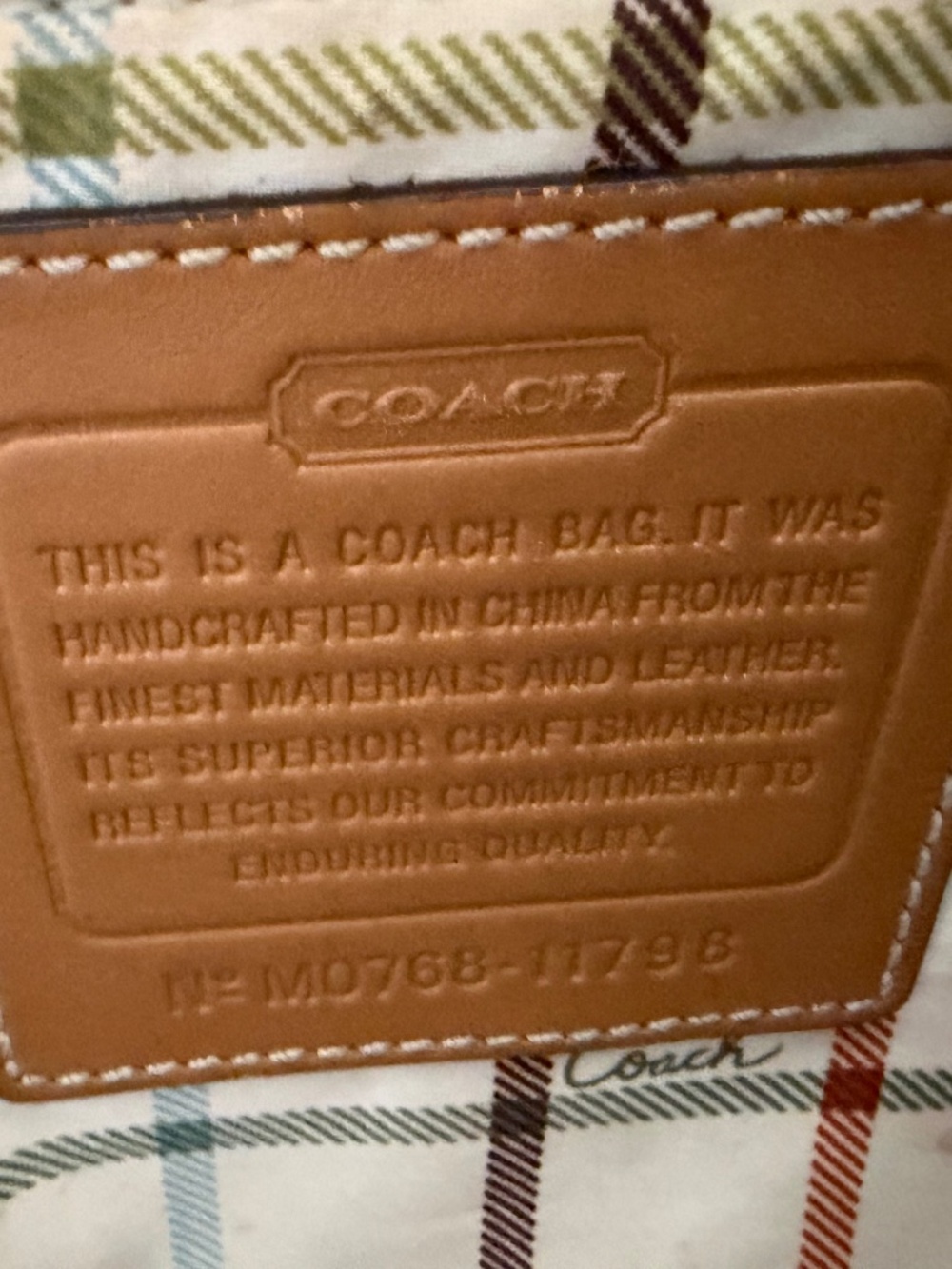 COACH Vintage Tote - Picture 4 of 16